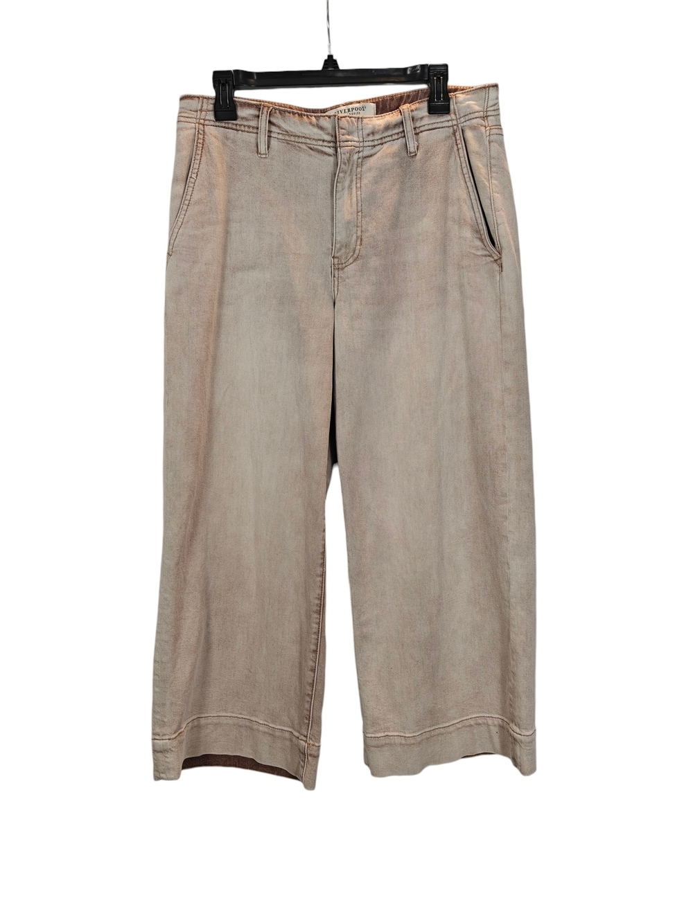 LIVERPOOL Los Angeles Weekender Cropped Wide Leg Jeans Size 8/29